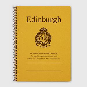 [쿄쿠토] 고급 만년필 필사 스프링 노트 에든버러 B5