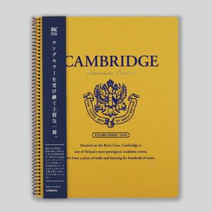 [쿄쿠토] 고급 만년필 필사 스프링 노트 캠브리지 A4