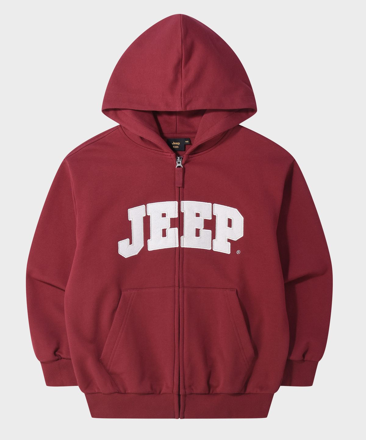 지프키즈(JEEPKIDS) 아플라케 빅로고 후드집업(KR5TZU075BG)