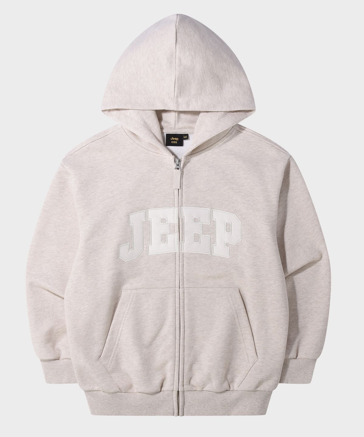 지프키즈(JEEPKIDS) 아플라케 빅로고 후드집업(KR5TZU075MB)
