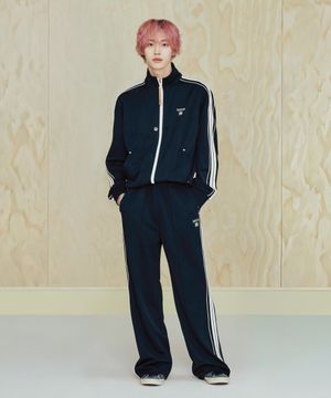 [라이즈PICK] 에센셜 로턴 트랙 팬츠 블랙