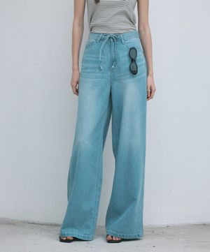 위켄더 이지 데님 팬츠_라이트블루