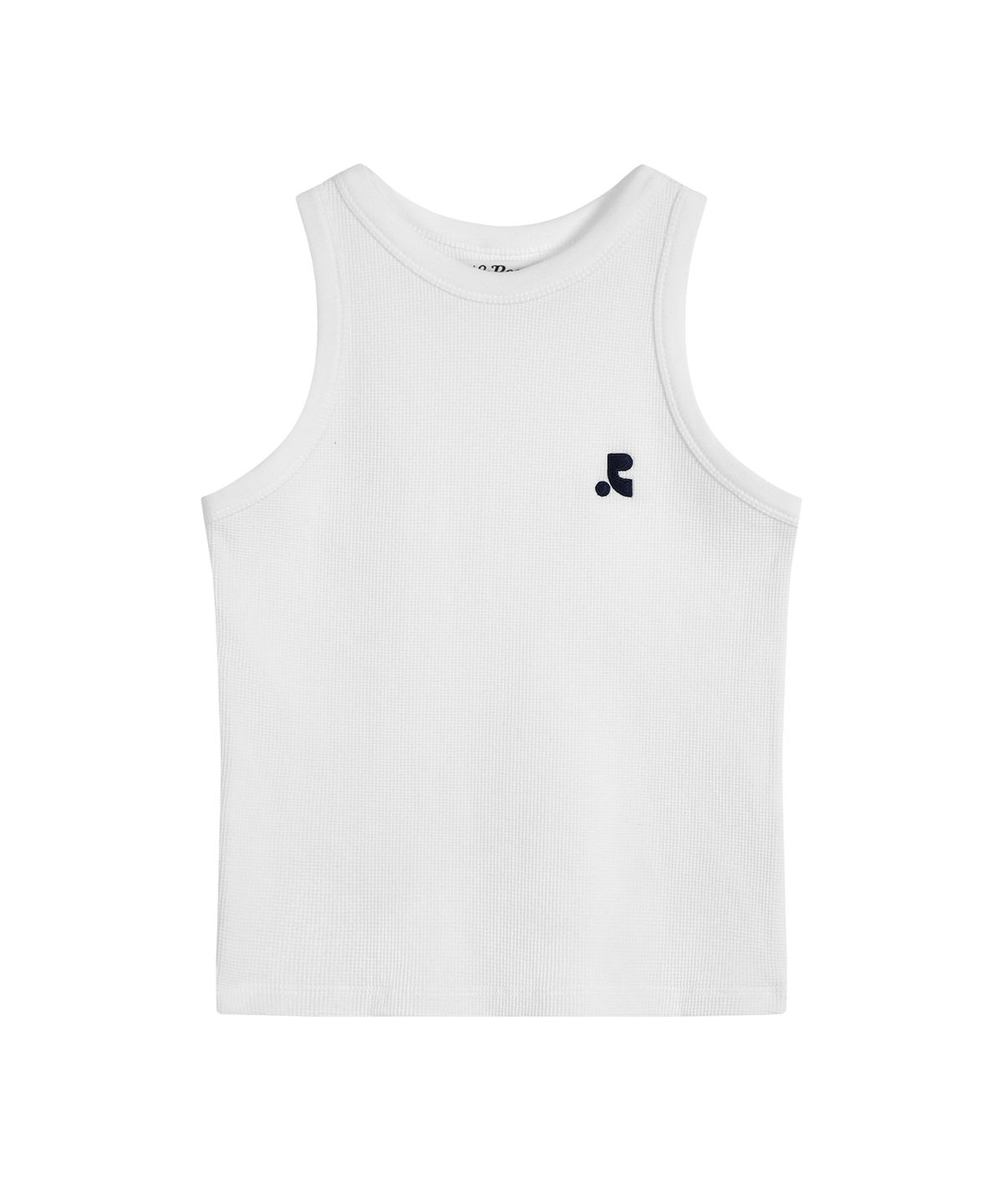 레스트앤레크레이션(REST&RECREATION) WAFFLE SLEEVELESS - WHITE
