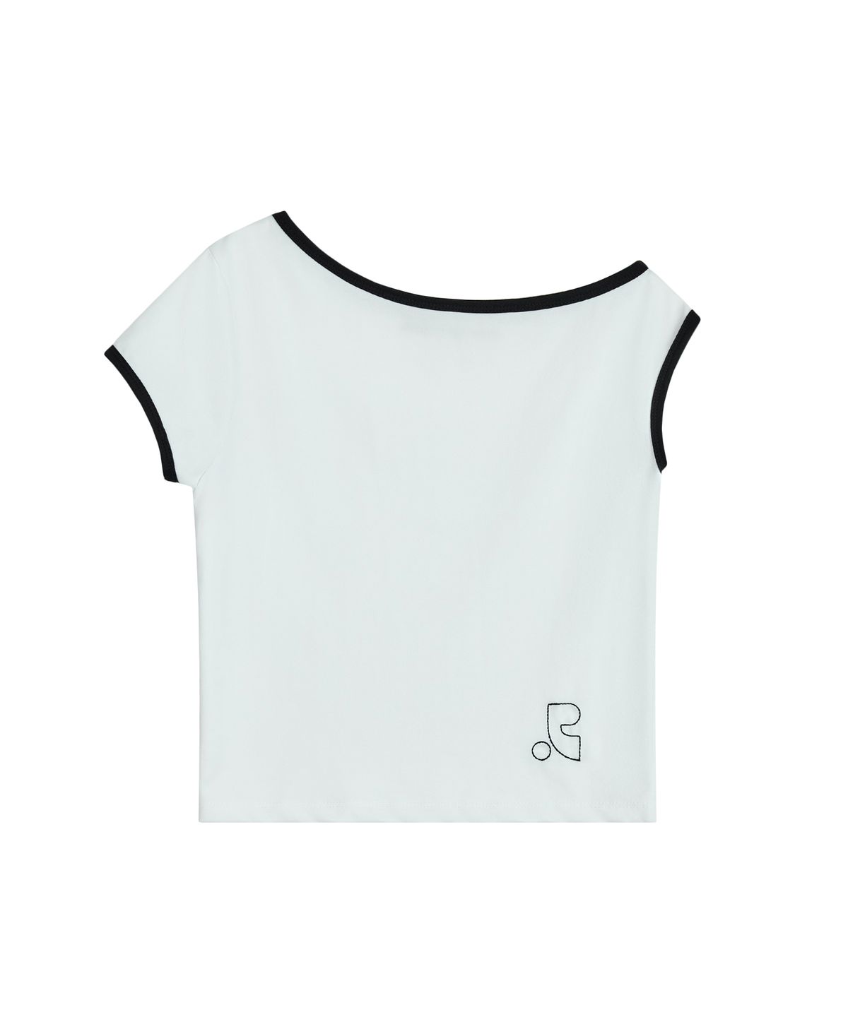 레스트앤레크레이션(REST&RECREATION) ONE SHOULDER T-SHIRT - WHITE