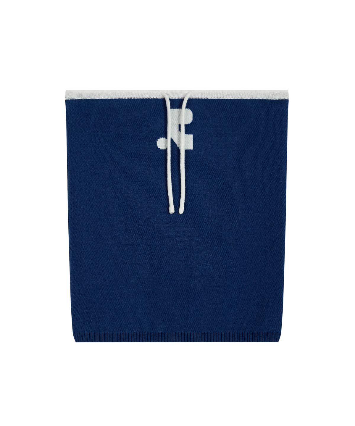 레스트앤레크레이션(REST&RECREATION) STRING KNIT TUBE TOP - COBALT BLUE