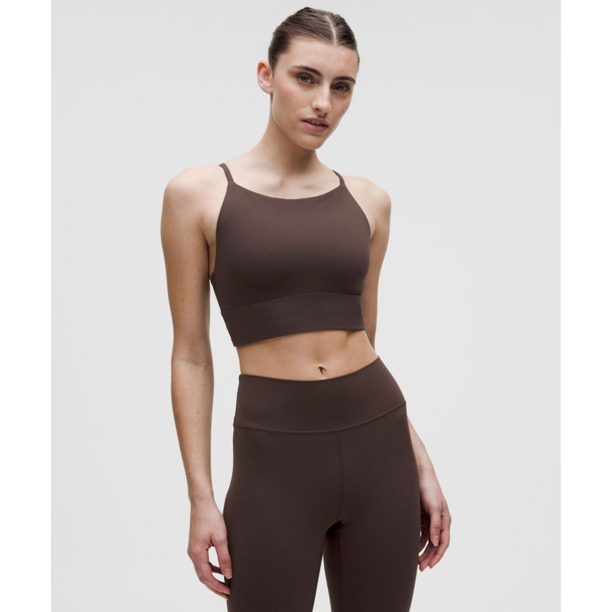 룰루레몬(LULULEMON) 포커서 하이넥 브라 *라이트 서포트, A B컵  ESPR