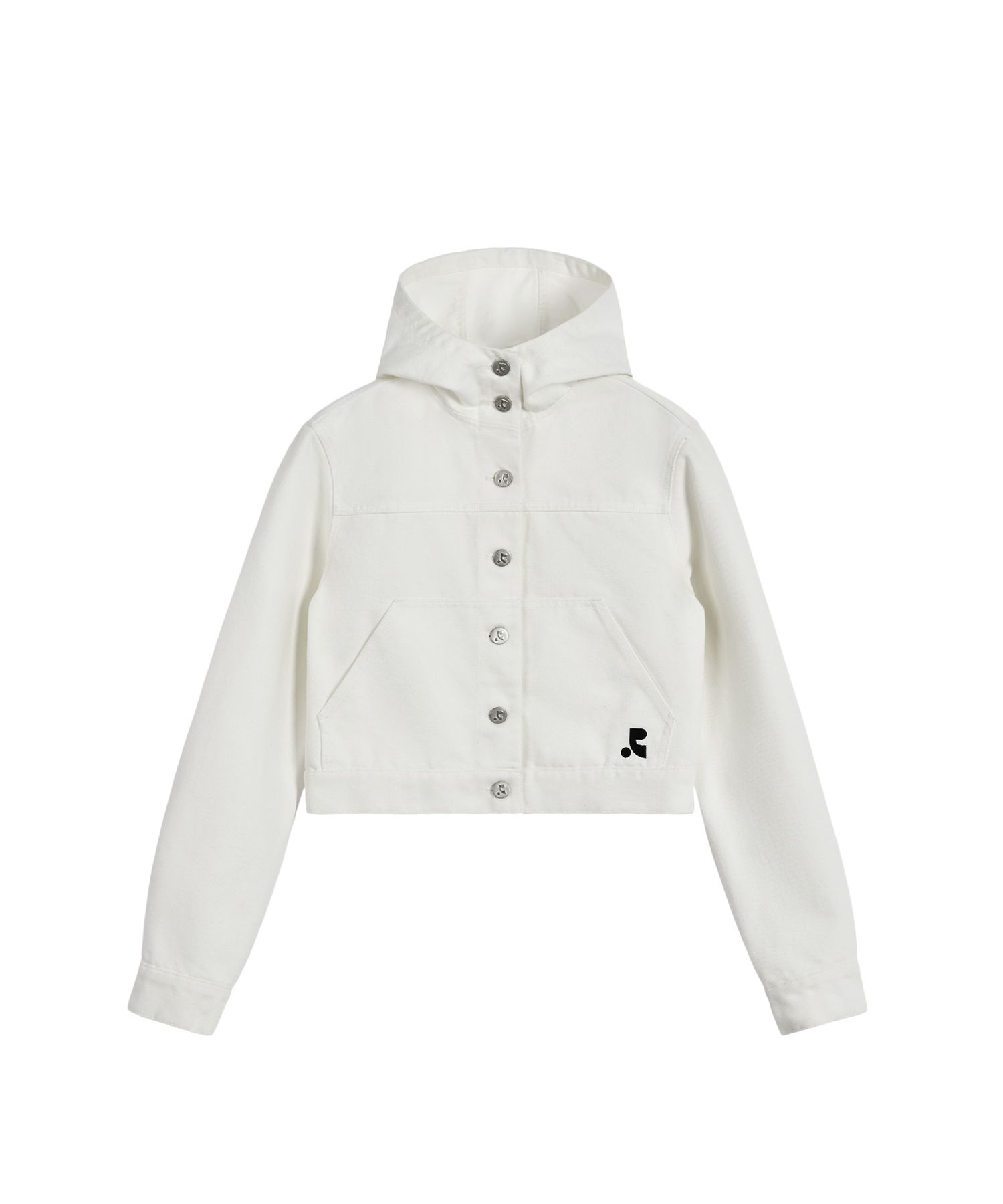 MUSINSA公式 | REST&RECREATION DENIM HOOD JACKET - WHITE