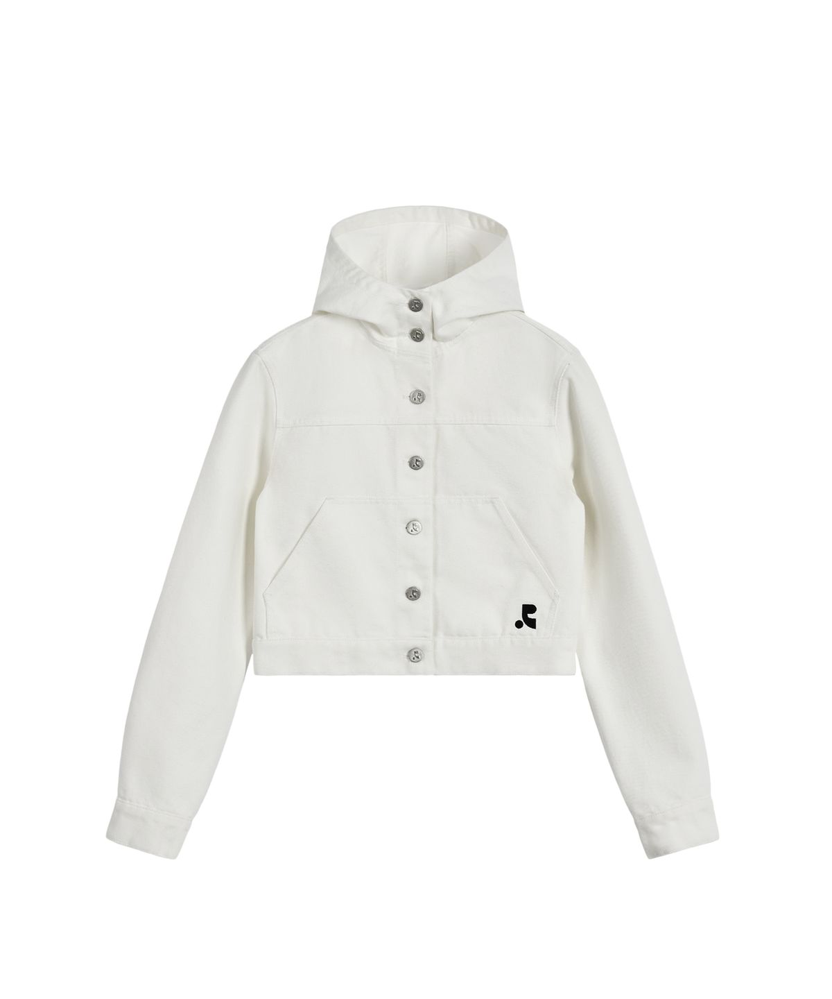 레스트앤레크레이션(REST&RECREATION) DENIM HOOD JACKET - WHITE