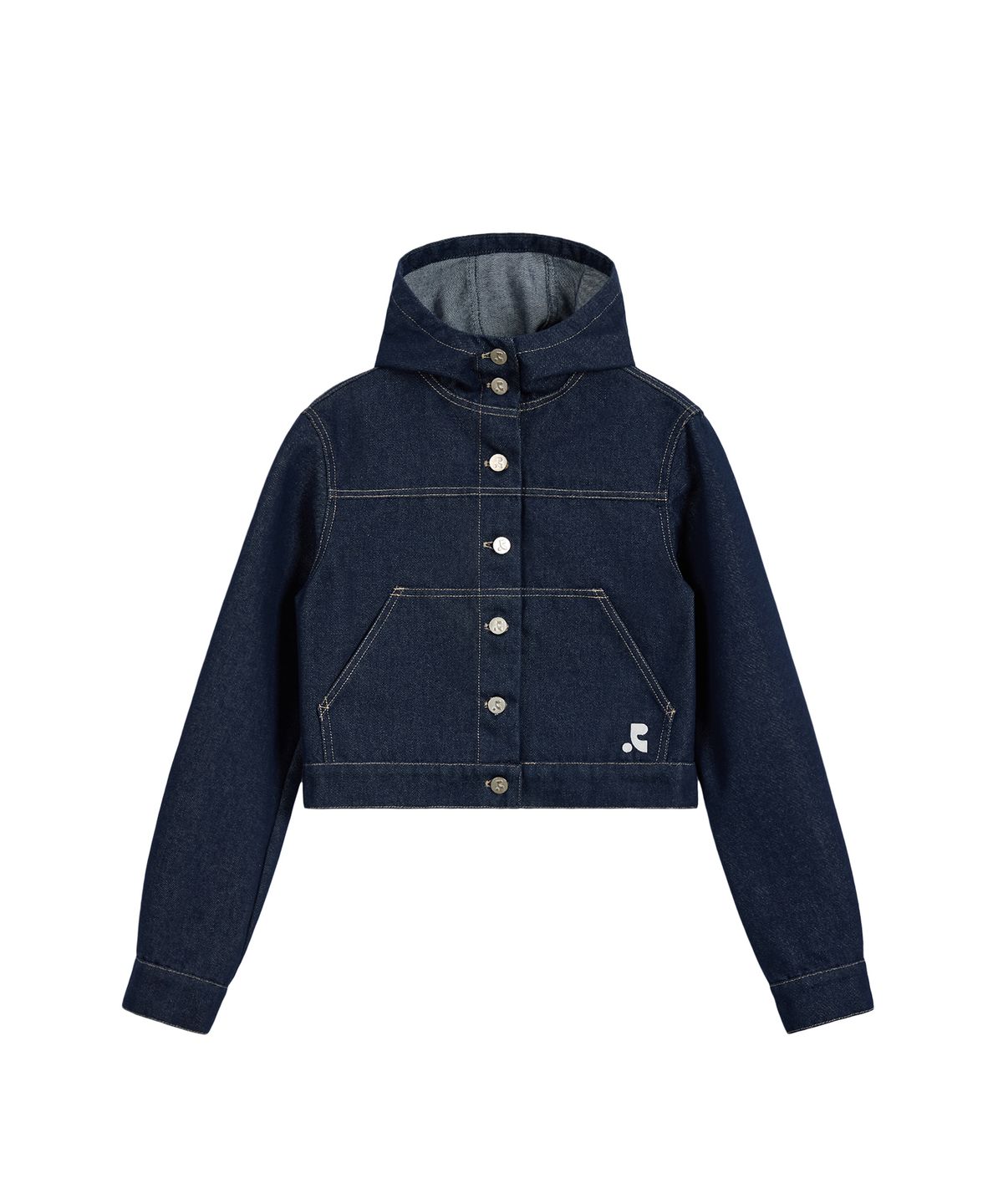레스트앤레크레이션(REST&RECREATION) DENIM HOOD JACKET - BLUE