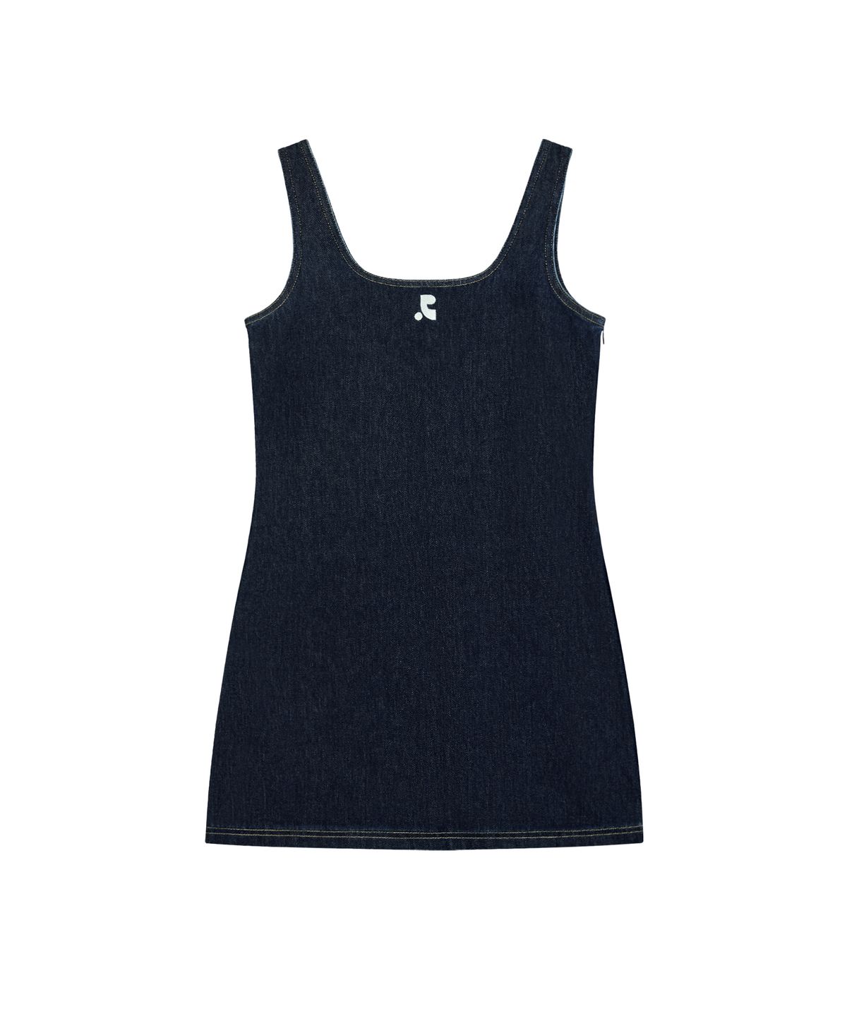 레스트앤레크레이션(REST&RECREATION) DENIM MINI DRESS - BLUE