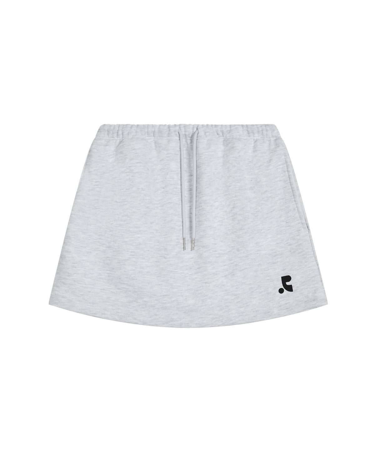레스트앤레크레이션(REST&RECREATION) SWEAT MINI SKORT - LIGHT GREY