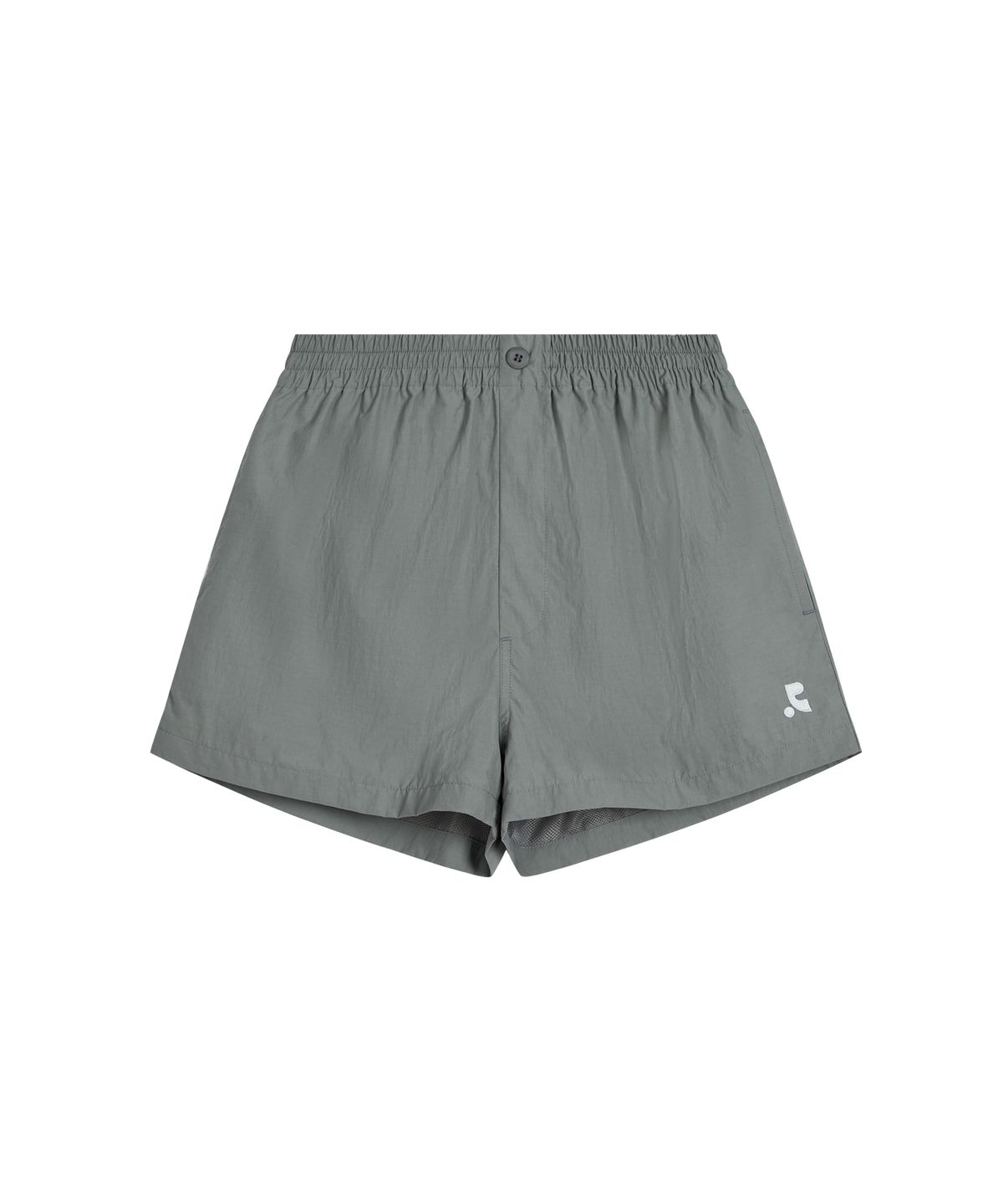 레스트앤레크레이션(REST&RECREATION) BUTTON EASY SHORTS - GREY
