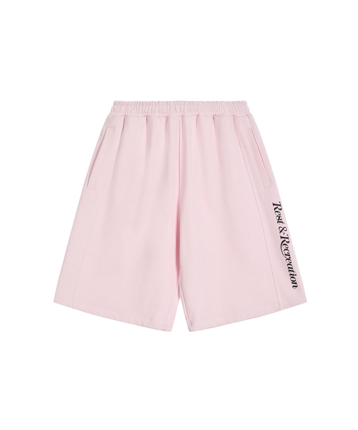 레스트앤레크레이션(REST&RECREATION) SWEAT MIDI SHORTS - PINK