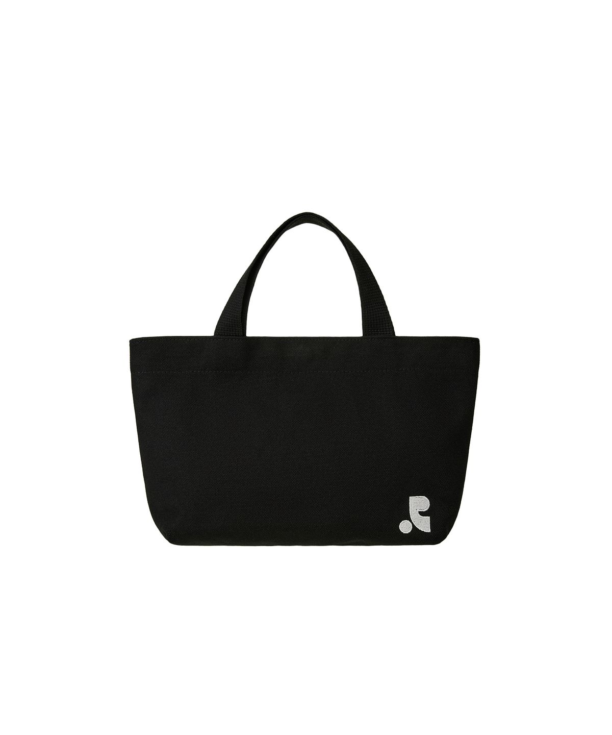 레스트앤레크레이션(REST&RECREATION) COTTON MINI TOTE BAG - BLACK