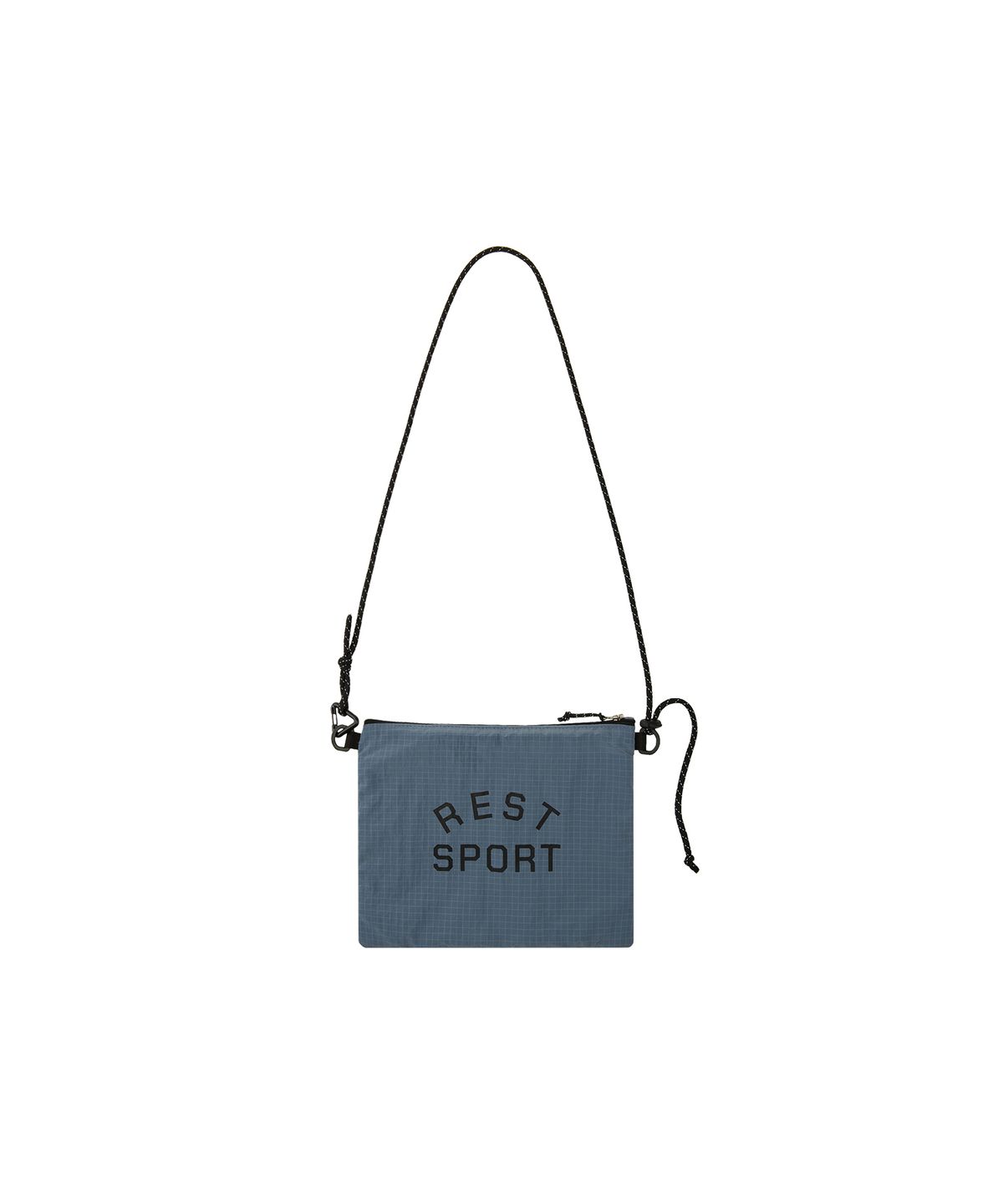 레스트앤레크레이션(REST&RECREATION) NET SACOCHE BAG - BLUE