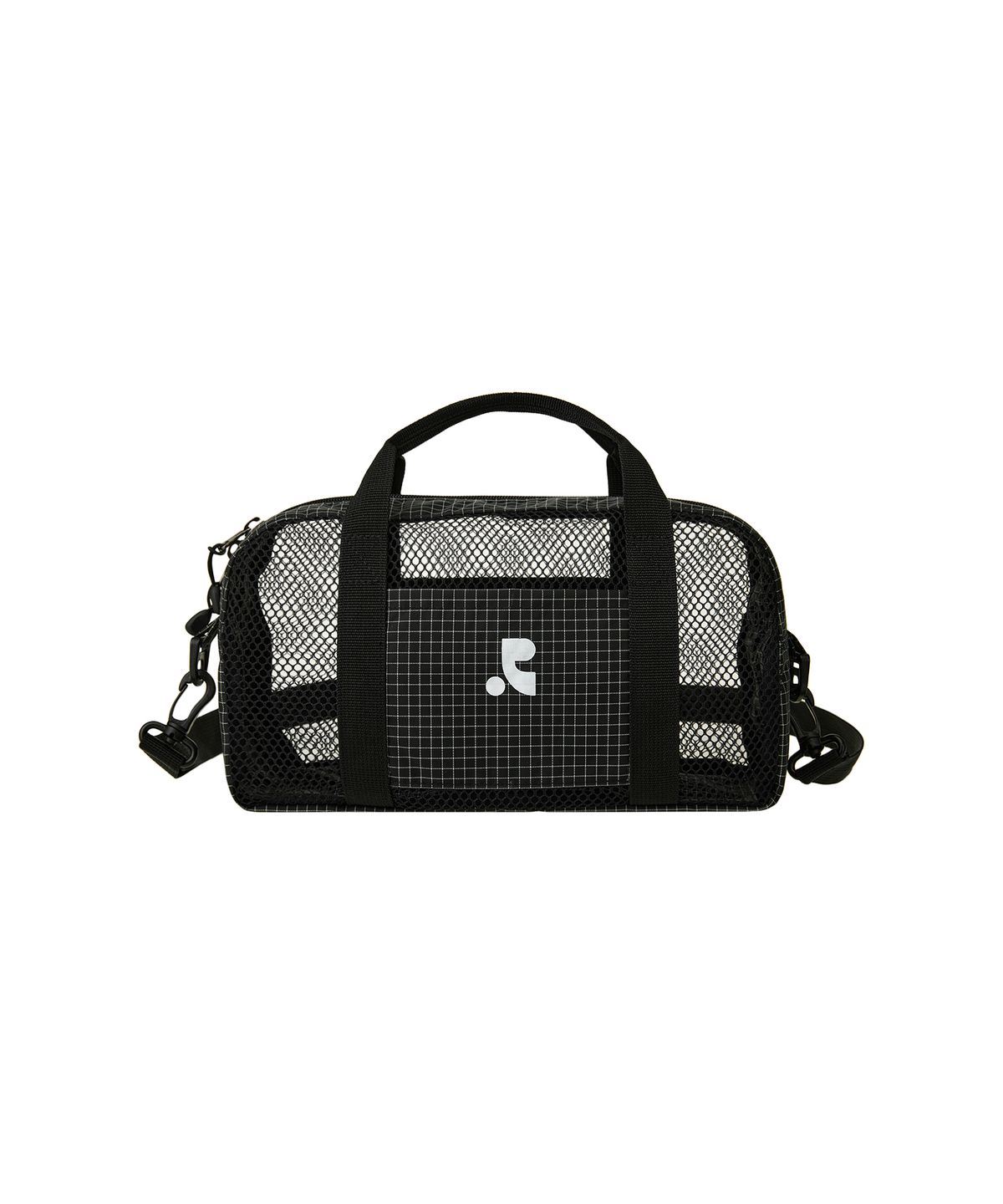 레스트앤레크레이션(REST&RECREATION) MESH MINI DUFFLE BAG - BLACK