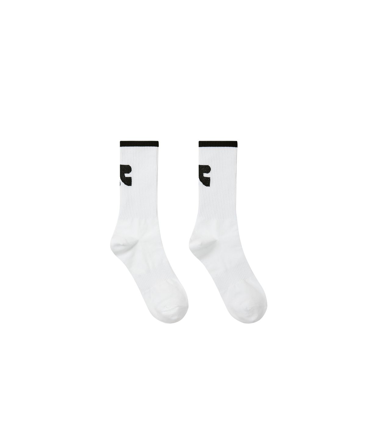 레스트앤레크레이션(REST&RECREATION) COLORATION MID SOCKS - WHITE