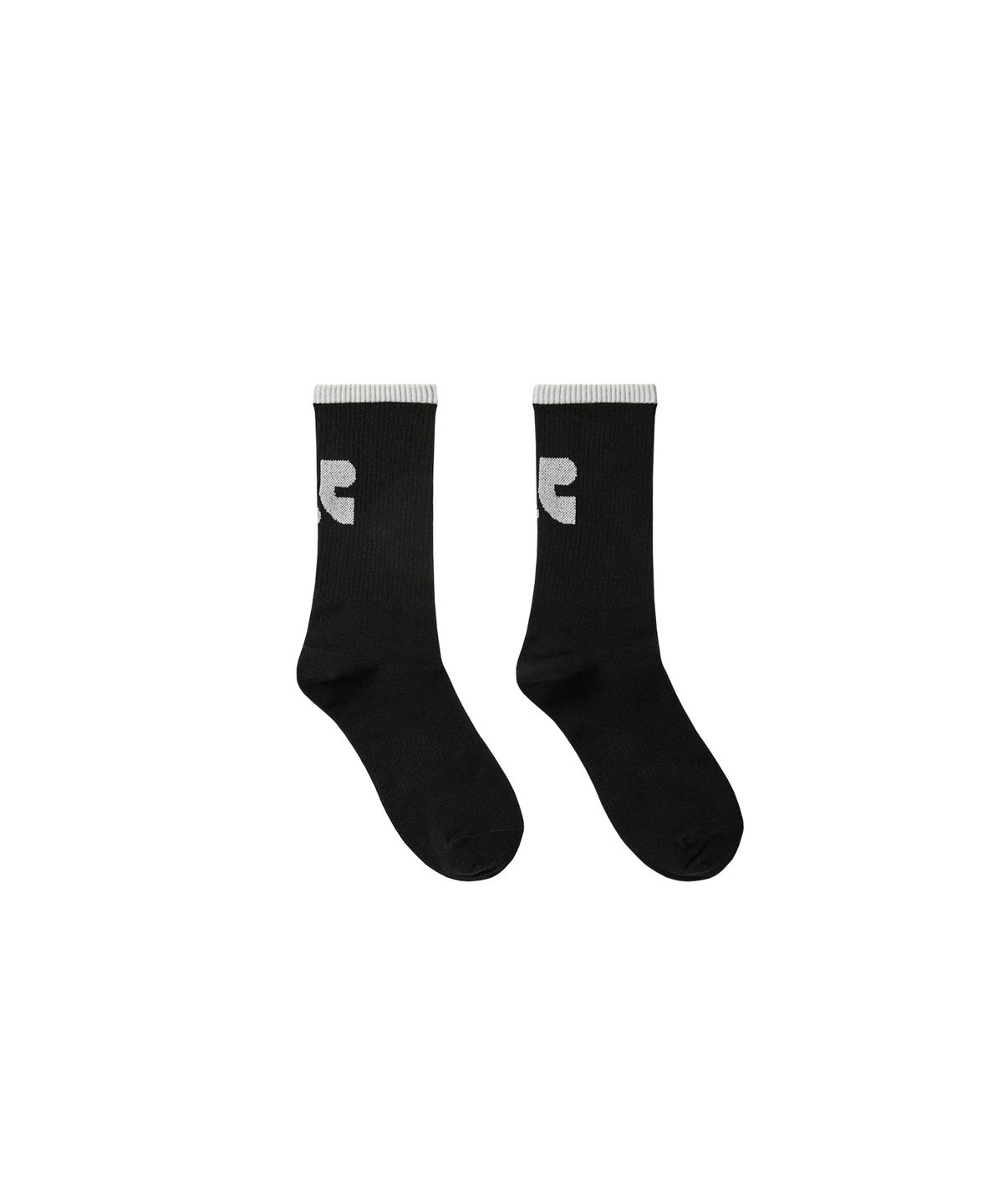 레스트앤레크레이션(REST&RECREATION) COLORATION MID SOCKS - BLACK