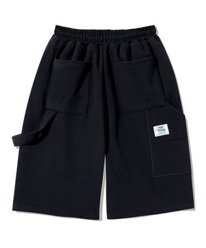 원턱 버뮤다 카펜터 반바지 GP-510_블랙