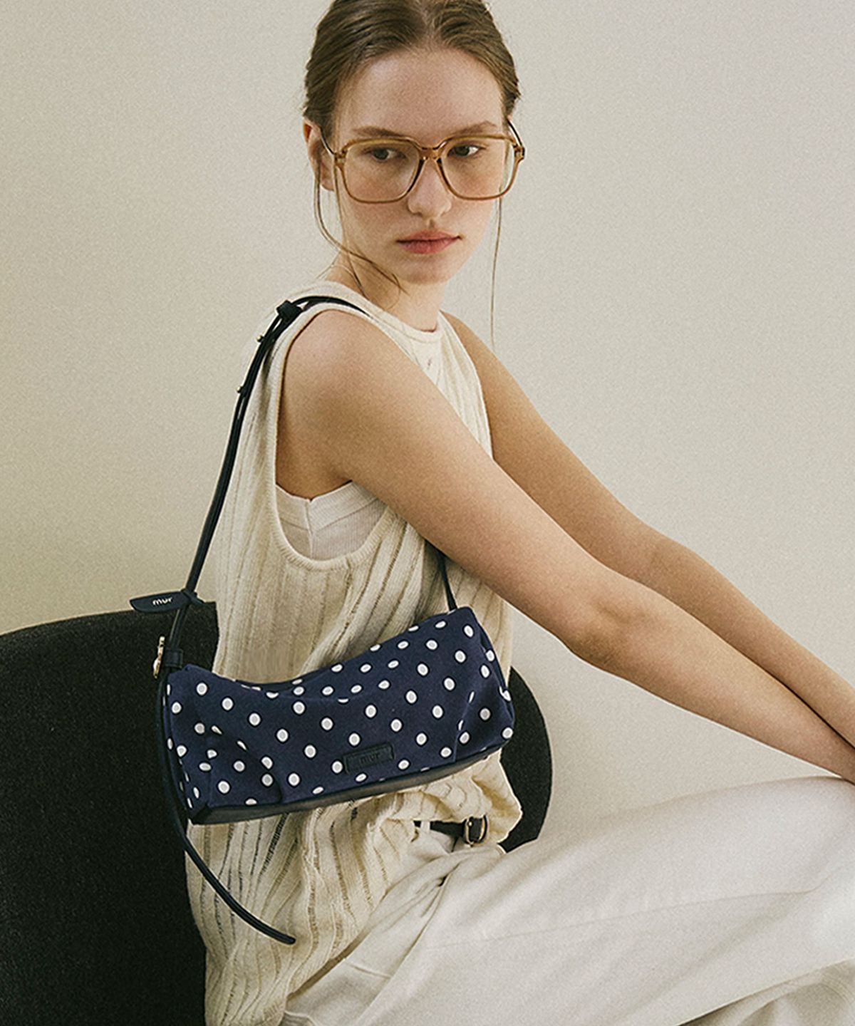무르(MUR) Dot Bento Bag (3color)