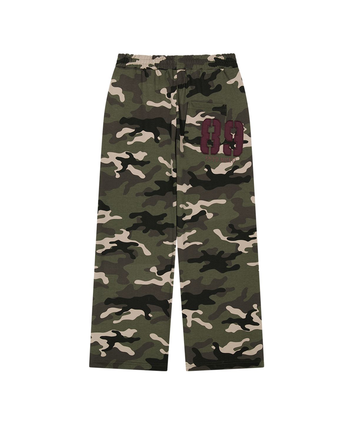 마하그리드(MAHAGRID) CAMO APPLIQUE SWEATPANT GREEN(MG2FFMPA09A)