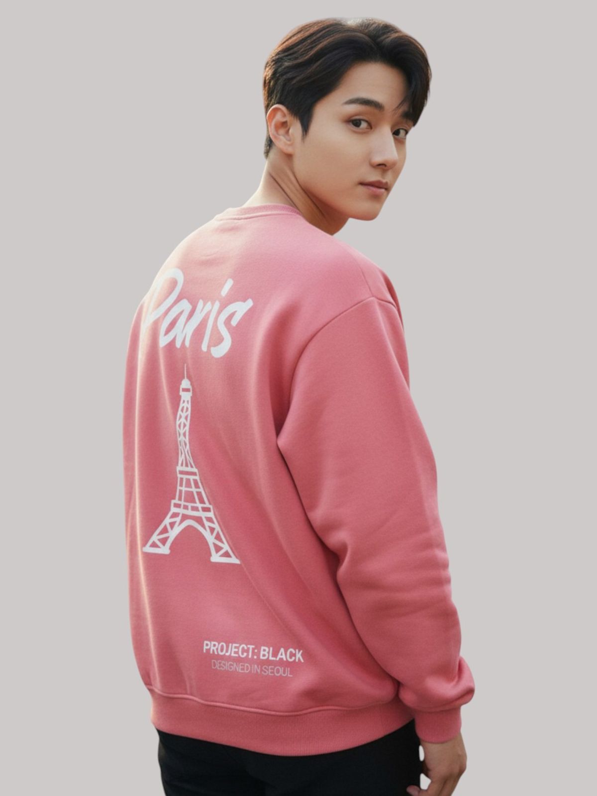 지블랙(ZBLACK) 글로벌 시티 씨리즈 맨투맨 PARIS