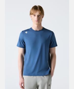 트레이닝 반팔 티셔츠 데님 블루 SR123TTS21