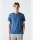 트레이닝 반팔 티셔츠 데님 블루 SR123TTS21