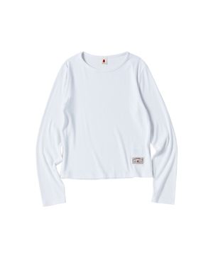 W LAYERED BASIC T-SHIRT [IVORY]