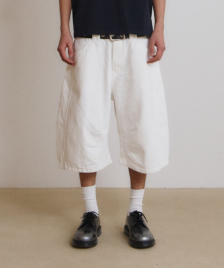 Technical Curved Bermuda Pants