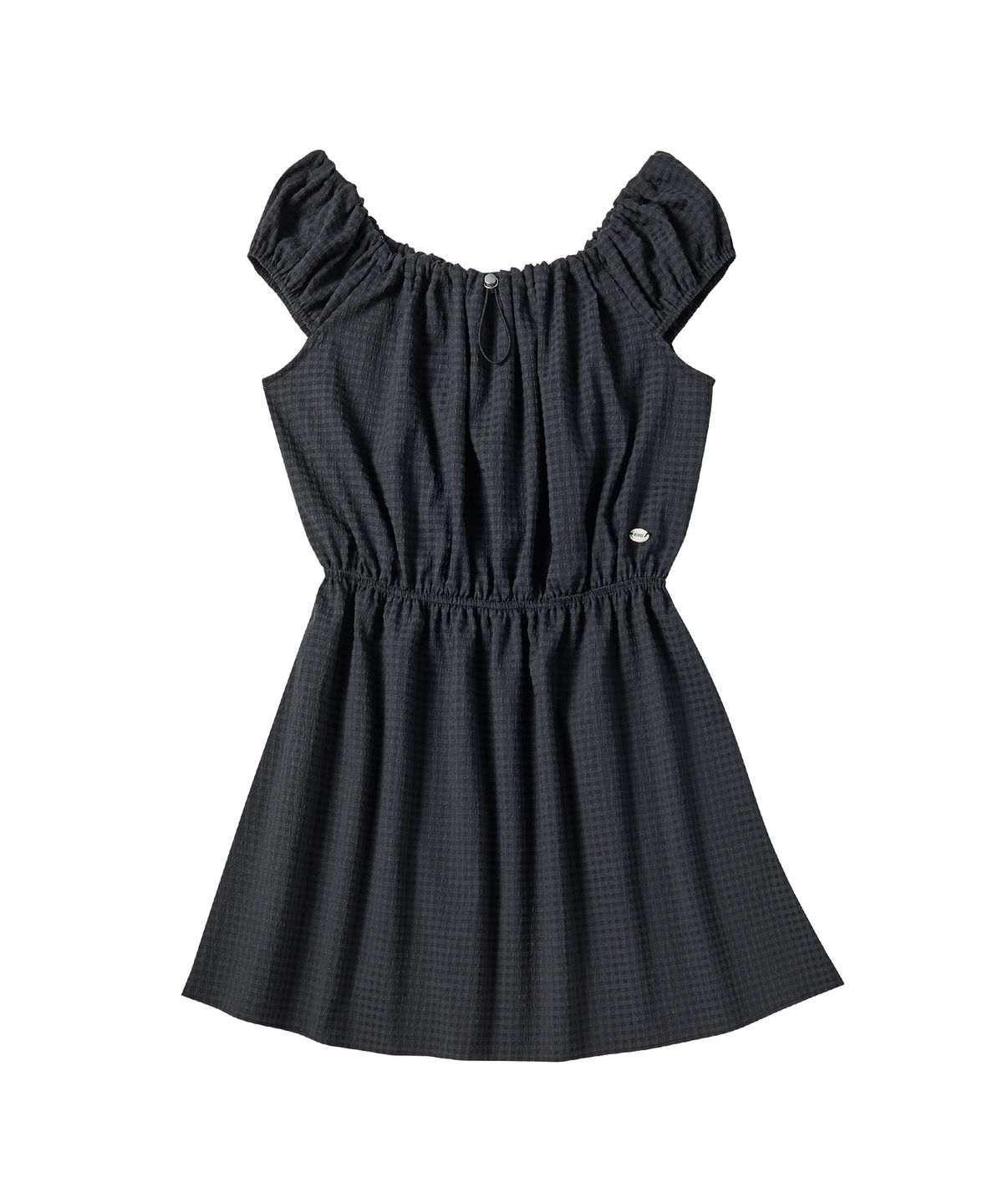 꼬모니노즈(COMONINOZ) W STRING ONE-PIECE [BLACK]