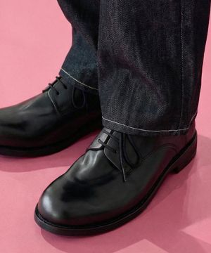 [SECOND.A] 에이징 링클 더비슈즈 2NDF5300GB [BLACK]