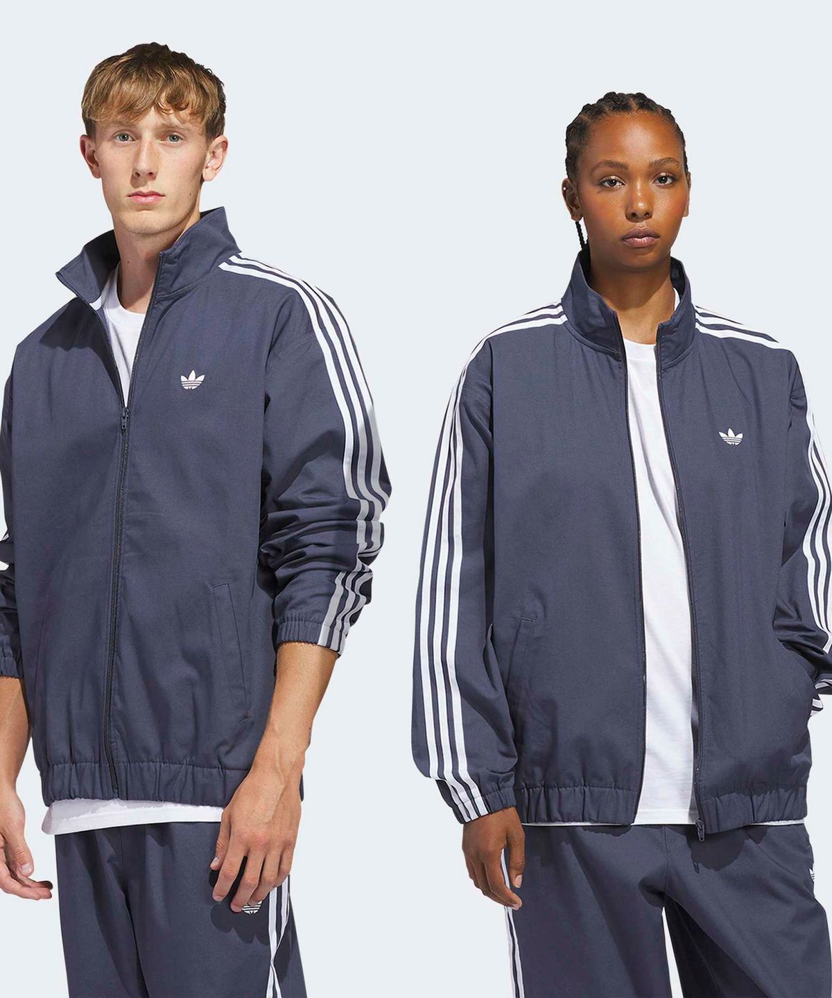 아디다스(ADIDAS) 스케이트보딩 우븐 파이어버드 트랙 재킷 - 쉐도우네이비 / KS8221