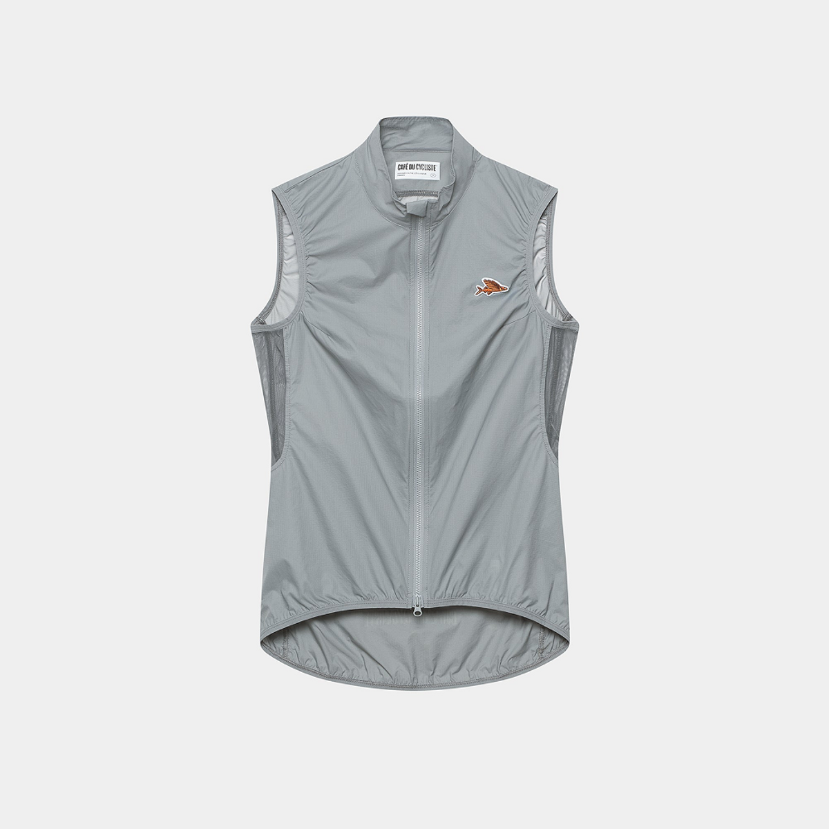 카페 드 사이클리스트(CAFE DU CYCLISTE) 에디트 클래식 질넷 바람막이 조끼 마운틴 포그 여성