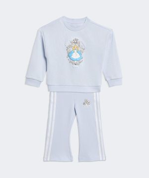 아디다스 X 디즈니 엘리스 크루 세트 인펀트  - 스카이 / KE0478