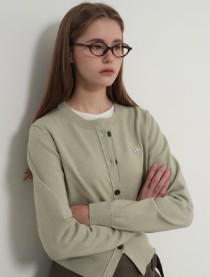 에센셜 크루넥 가디건 [SAGE MINT] / WBD3L04501