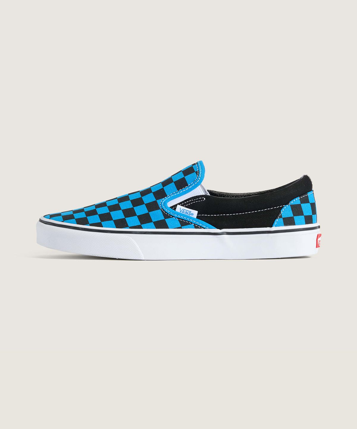 반스(VANS) 클래식 슬립온 - (체커보드) 브라이트 아주르 / VN000DAHFNM1