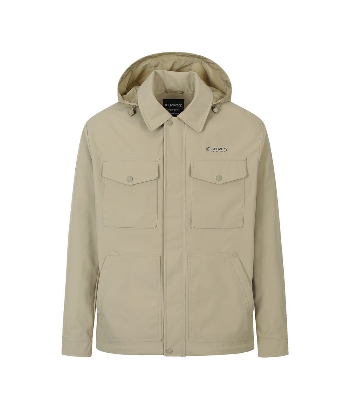 디스커버리 익스페디션(DISCOVERY EXPEDITION) 남성 베르텍스 3L 카라형 워크자켓 (L/BEIGE)
