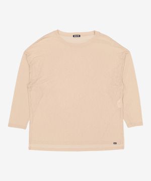 SA6260 라이트 롱 슬리브 티셔츠 베이지 FREE