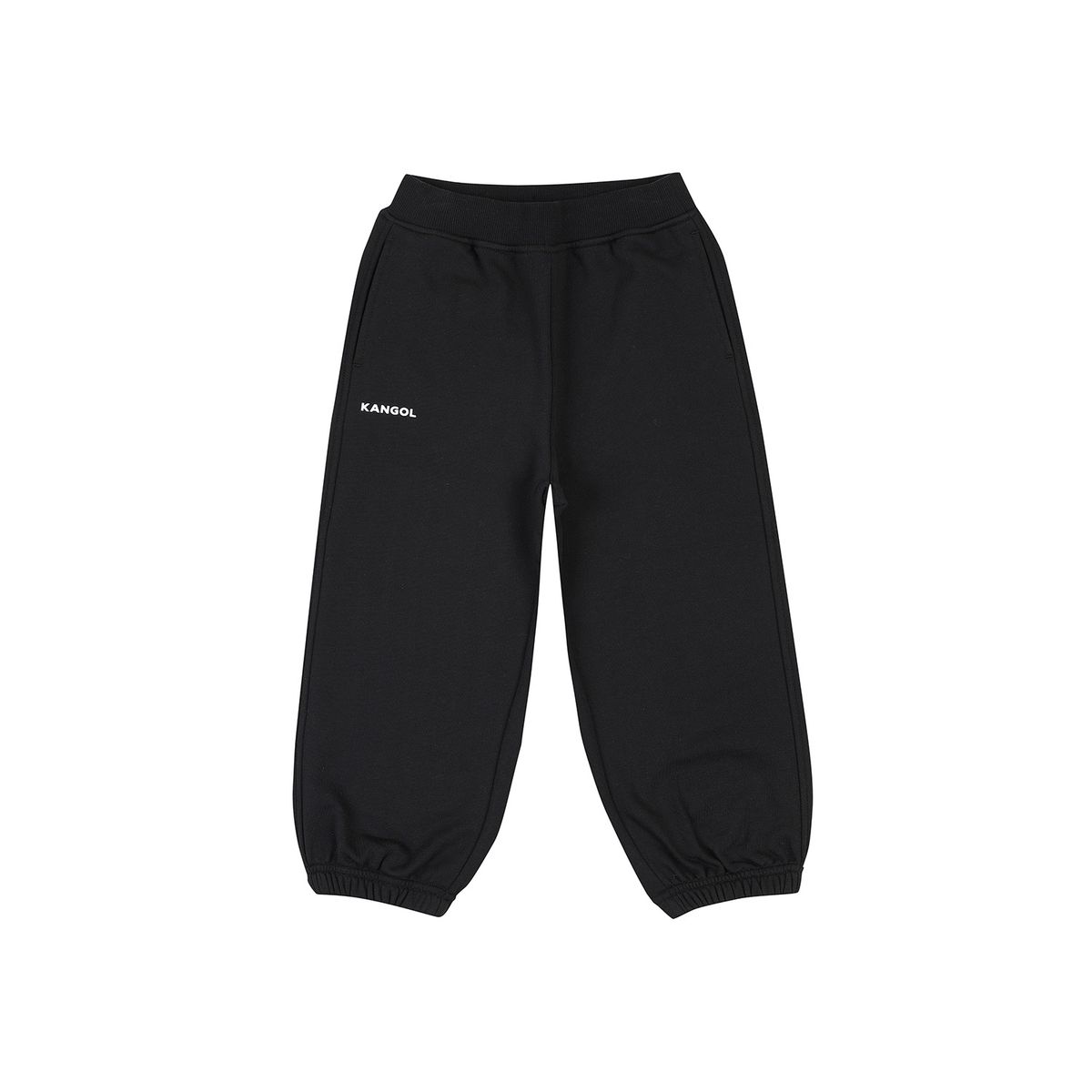 캉골키즈(KANGOL KIDS) 레터링 조거 스웻팬츠 SA 0001 블랙