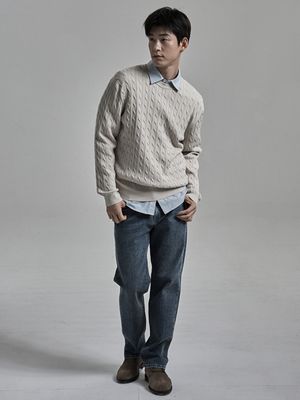 남성 컴포트 스트레이트핏 데님 팬츠_PHG1DP1038