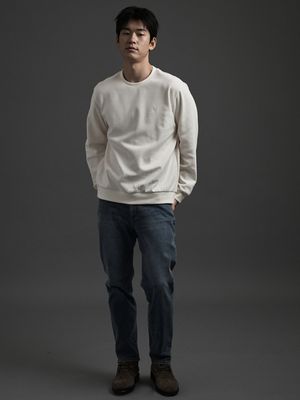 남성 컴포트 테이퍼드핏 데님 팬츠_PHG1DP1036