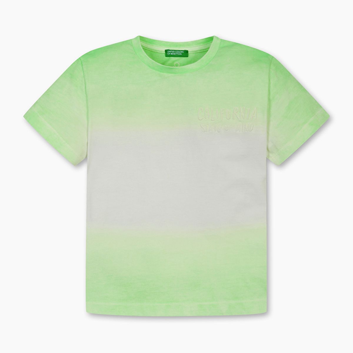 베네통키즈(BENETTONKIDS) 키즈 그라데이션 티셔츠_3NPDG10J5GN