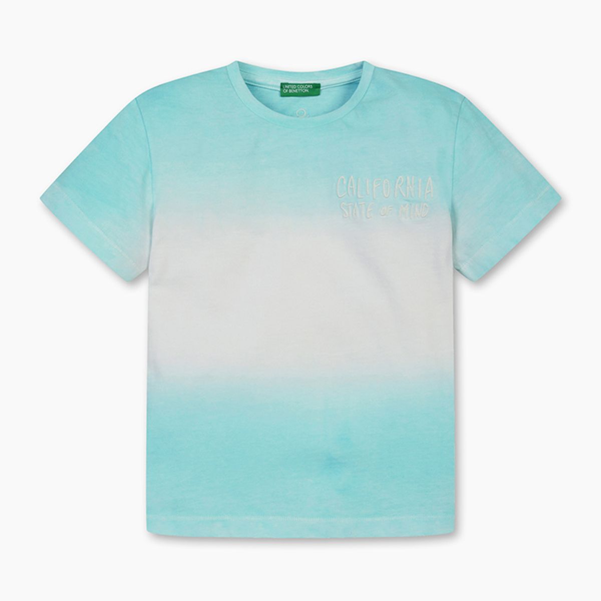 베네통키즈(BENETTONKIDS) 키즈 그라데이션 티셔츠_3NPDG10J5LB
