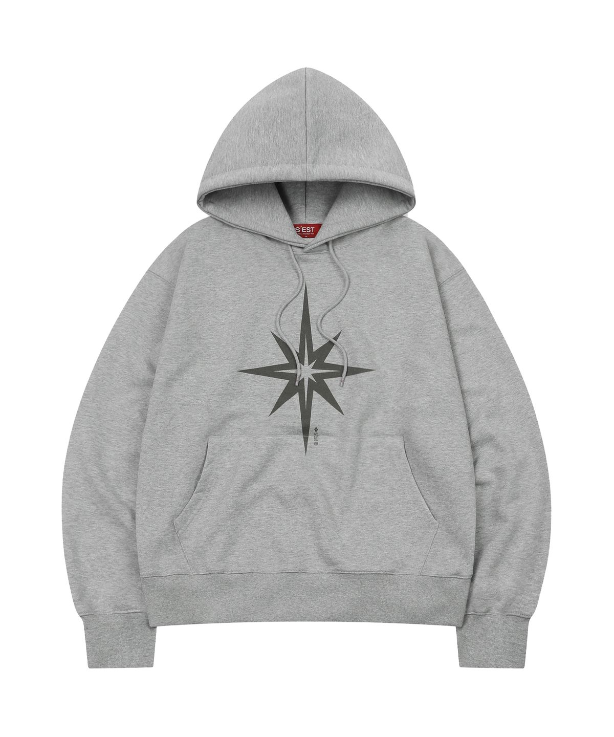 에스이에스티(S'EST) Starlight Archive Hoodie Gray