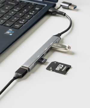 5in1 USB 3.0 4포트 c타입 멀티 허브 IMH-1