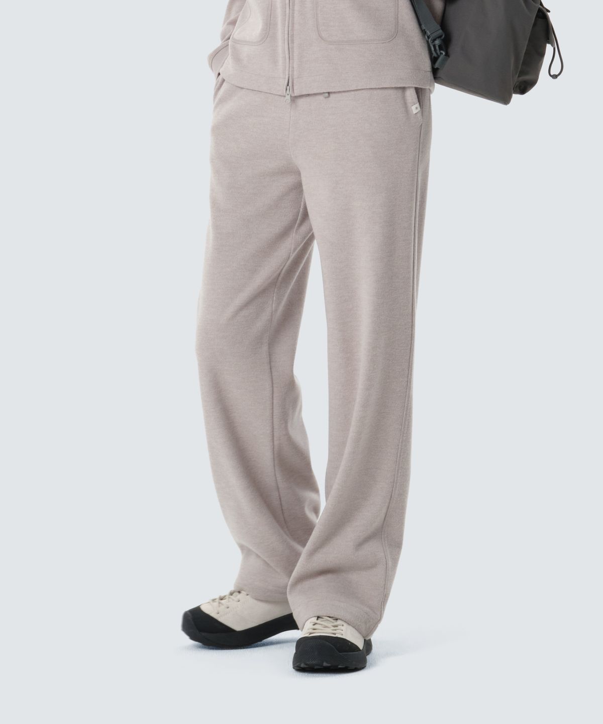 스노우피크 어패럴(SNOWPEAK APPAREL) 니트 여성 스트링 팬츠 (S26SWFFP31) Sand Beige