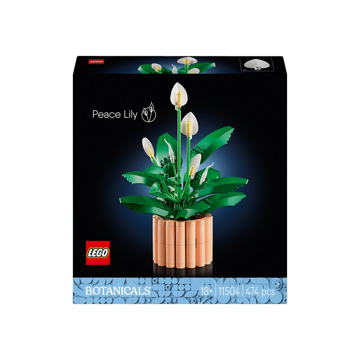 레고(LEGO) 레고 보태니컬 11504 스파티필럼 [레고공식]