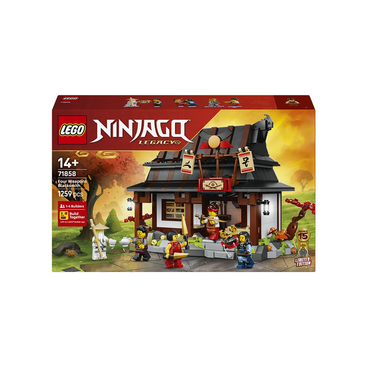 레고(LEGO) 레고 닌자고 71858 네 개의 무기 대장간_15주년 기념 [레고공식]