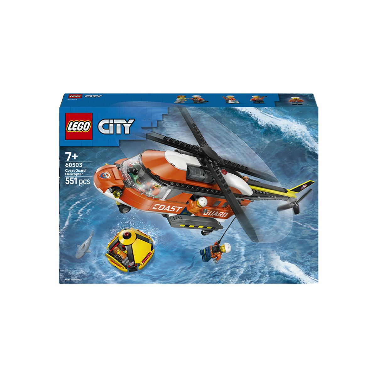 레고(LEGO) 레고 시티 60503 해안 경비대 헬리콥터 [레고공식]